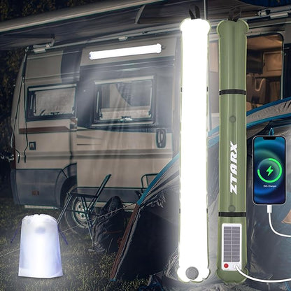 PuffyGlo Inflatable Camping Solar Light