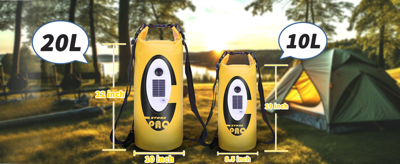 AquaTune – Size Comparison 20L 10L