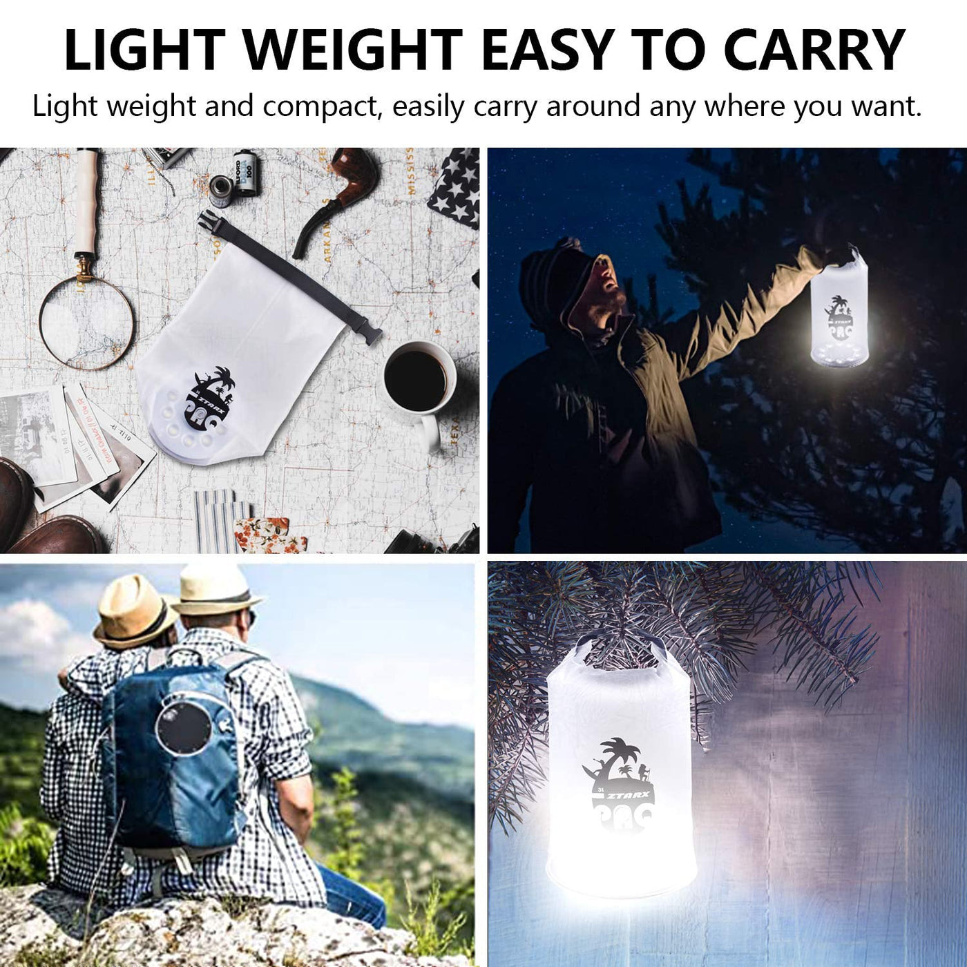 PuffyGlo V03 solar LED dry bag lantern image 7