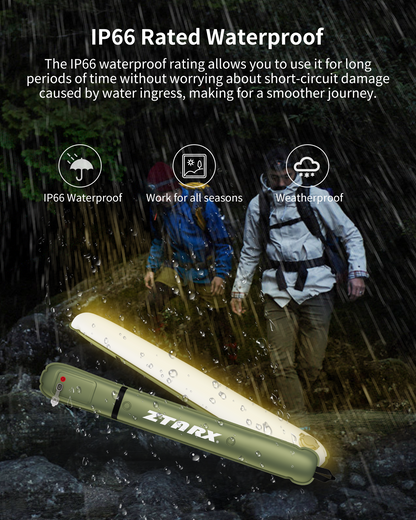 PuffyGlo Inflatable Battery Charging Tube Light