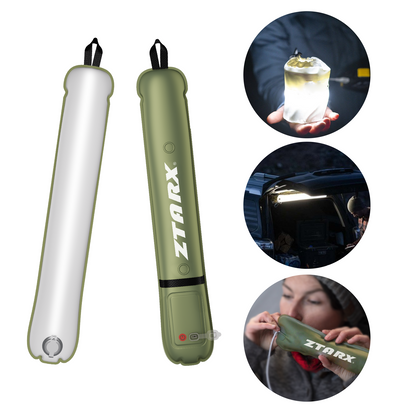 PuffyGlo Inflatable Battery Charging Tube Light