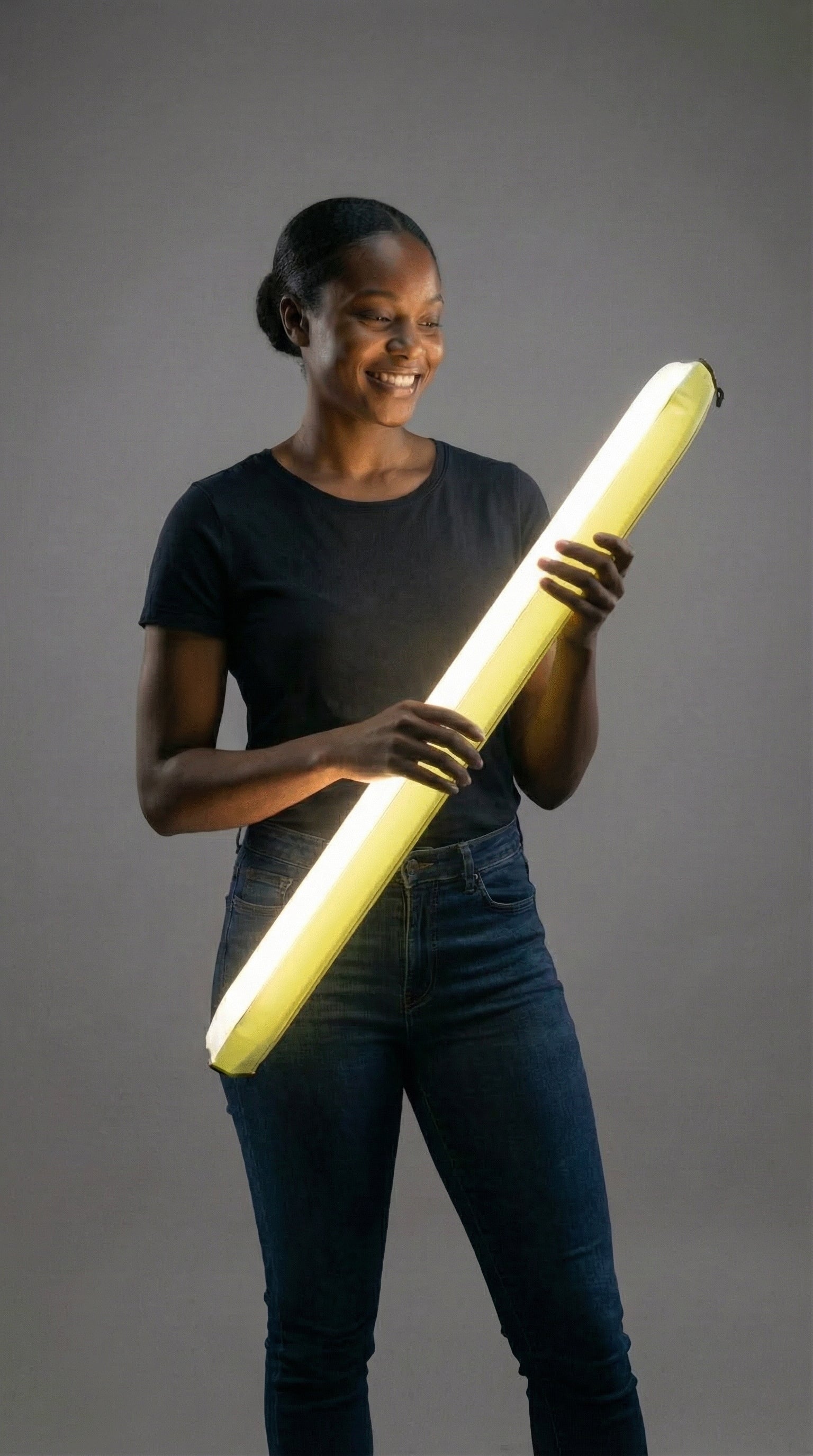 Pack Flat.Glow Anywhere.